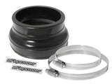 aFe Magnum FORCE CAI Univ. (4-1/4in ID to 3-1/2in ID x 2-1/2in L) Straight Reducing Coupler - Black | 59-00033