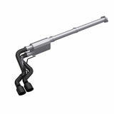 MBRP 2021 Ford F-150 2.7L EcoBoost / 3.5L EcoBoost / 5.0L 3in Cat Back Single Side Exit Black | S5217BLK