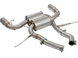 aFe MACHForce XP 2.5in Axle Back Stainless Exhaust w/ Polished Tips 07-13 BMW 335i 3.0L L6 (E90/92) | 49-36327-P