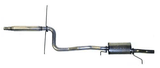 Techtonics Aluminized or Stainless Steel Turbo Back Race Exhaust - VW B5 Passat 1.8T | 253 418