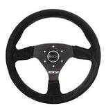 SPARCO Sparco 383 Steering Wheel Suede Black 015R383PSN