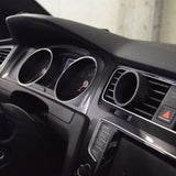 CJM Industries MK7/7.5 GTI & Golf R Single Center Vent Gauge Pod 2015+ | 2018015-MK7-S-CV