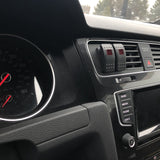 CJM Industries llc MK7/7.5 GTI & Golf R Center Vent Switch Panel - 2015+