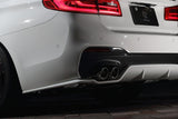 3D Design 3D Design - 5 Series G30 M-Sport Rear Diffuser installs with OE M-Sport Diffuser 3108-33011