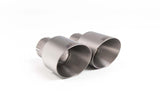 Milltek Milltek Brushed Titanium GT (Round) 100mm Exhaust Tip, (4x) MSVW374 x4