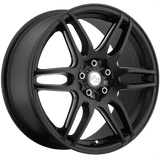 Niche 18X8.0 et40 / 4X100/4X114.3 / cb66.06 Niche Cast NR6 18" 4x100/4x114.3 Matte Black Milled M106188001+40