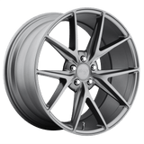 Niche 18X8.0 et40 / 5X120 / cb72.56 Niche Cast Misano 18" 5x120 Matte Gun Metal M116188021+40