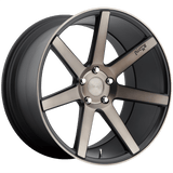 Niche 18X8.0 et42 / 5X112 / cb66.56 Niche 1PC M150 Verona 18" 5x112 Matte Black Machined M1501880F8+42