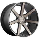 Niche 18x8 et40 / 5x114.3 / cb72.56 Niche 1PC M150 Verona 18" 5x114.3 Matte Black Machined M150188065+40