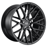 Niche 18X8.0 et42 / 5X112 / cb66.56 Niche Cast Gamma 18" 5x112 Matte Black M1901880F8+42