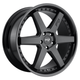 Niche 20X10.5 et30 / 5X114.3 / cb72.56 Niche Cast Altair 20" 5x114.3 Gloss Black Matte Black M192200565+30