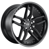Niche 19X8.5 et35 / 5X114.3 / cb72.56 Niche Cast Methos 19" 5x114.3 Gloss Black Matte Black M194198565+35