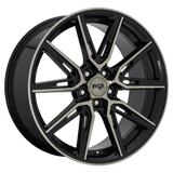 Niche 20X10.5 et20 / 5X115 / cb71.5 Niche Cast Gemello 20" 5x115 Gloss Machined Double Dark Tint M219200590+20