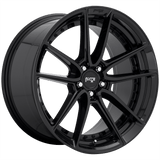 Niche 22X10.5 et35 / 5X127 / cb71.5 Niche Cast DFS 22" 5x127 Gloss Black M223220575+35
