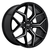 Niche 24X10.0 et30 / 6X139.7 / cb106.1 Niche Cast Vice SUV 24" 6x139.7 Gloss Black Milled M232240084+30