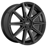 Niche 20X9.0 et27 / 5X112 / cb66.56 Niche 1PC M243 Tifosi 20" 5x112 Gloss Black Milled M243209044+27