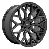 Niche 20X10.5 et35 / 5X120 / cb72.56 Niche Cast Mazzanti 20" 5x120 Matte Black M261200521+35