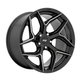 Niche 20X10.5 et40 / 5X114.3 / cb72.56 Niche Cast Torsion 20" 5x114.3 Gloss Black Milled M266200565+40