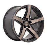 Niche 20X11.0 et20 / 5X115 / cb71.5 Niche Cast Teramo 20" 5x115 Matte Black W/ Double Dark Tint Face M271201190+20