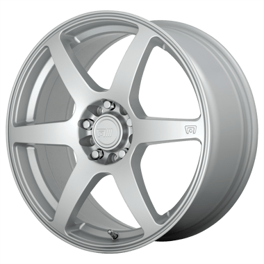 Motegi Racing 17x7 / 5x114.3/5x120 et40 / cb74.1 Motegi MR143 CS6 17" 5x114.3/5x120 Hyper Silver MR14377017440