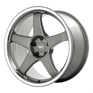 Motegi Racing 19x8.5 / 5x114.3 et25 / cb72.56 Motegi MR151 CS5 19" 5x114.3 Gunmetal With Machined Lip MR15198512525