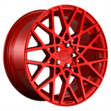 Rotiform 19X8.5 et45 / 5X112 / cb66.56 Rotiform Cast BLQ 19" 5x112 Candy Red R1091985F8+45