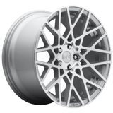 Rotiform 19X8.5 et35 / 5X112 / cb66.56 Rotiform Cast BLQ 19" 5x112 Gloss Silver Machined R1101985F8+35