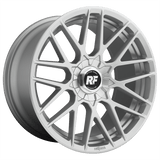 Rotiform 18X8.5 et45 / 5X112/5X114.3 / cb72.56 Rotiform Cast RSE 18" 5x112/5x114.3 Gloss Silver R140188542+45