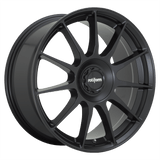 Rotiform 19X8.5 et35 / 5X108/5X114.3 / cb72.56 Rotiform Cast DTM 19" 5x108/5x114.3 Satin Black R168198502+35A