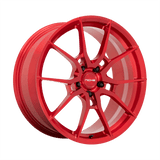 Niche 20X10.0 et25 / 5X120 / cb67.06 Niche Cast Kanan 20" 5x120 Brushed Candy Red T113200013+25