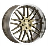 TSW 20X10.0 et40 / 5X114.3 / cb76.1 TSW Cast Avalon 20" 5x114.3 Bronze W/  Brushed Bronze Face & Machined Lip 2010AVA405114Z76