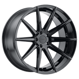 TSW 22X9.0 et37 / 5X114.3 / cb76.1 TSW Cast Clypse 22" 5x114.3 Gloss Black 2290CLP375114B76