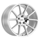 TSW 21X10.5 et28 / 5X114.3 / cb76.1 TSW Cast Chrono 21" 5x114.3 Silver W/ Mirror Cut Face 2105CRN285114S76