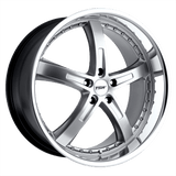 TSW 20x10 et25 / 5x120 / cb76.1 TSW Jarama 20" 5x120 Hyper Silver w/ Mirror Cut Lip 2010JAR255120S76
