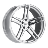 TSW 20X10.5 et25 / 5X120 / cb76.1 TSW Cast Mechanica 20" 5x120 Silver W/ Mirror Cut Face 2005MEC255120S76