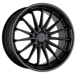 TSW 19X8.5 et20 / 5X120 / cb76.1 TSW Cast Marina 19" 5x120 Matte Black W/ Gloss Black Lip 1985MRA205120B76