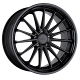 TSW 20X10.0 et25 / 5X120 / cb76.1 TSW Cast Marina 20" 5x120 Matte Black W/ Gloss Black Lip 2010MRA255120B76