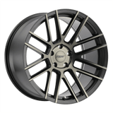 TSW 18X9.5 et20 / 5X114.3 / cb76.1 TSW Cast Mosport 18" 5x114.3 Matte Black W/ Machine Face & Dark Tint 1895MSP205114M76