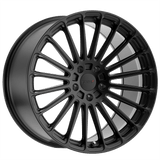 TSW 19X10.0 et25 / 5X114.3 / cb76.1 TSW Cast Turbina 19" 5x114.3 Matte Black 1910TUR255114M76
