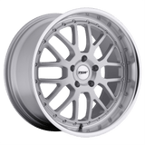 TSW 18x9.5 et45 / 5x112 / cb72.1 TSW Valencia 18" 5x112 Silver w/ Mirror Cut Lip 1895VAL405112S72