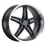TSW 18X9.5 et39 / 5X120 / cb76.1 TSW Cast Variante 18" 5x120 Gloss Black W/ Machined Lip 1895VRT395120B76