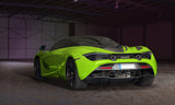 Capristo Mclaren 720S - Valved Exhaust with Sports Cats 100 Cell and Carbon Fiber Tips (CES3)