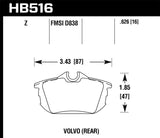 Hawk Hawk Performance Ceramic Street Brake Pads HB516Z.626