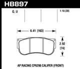 Hawk Hawk CP2361/CP3228/CP5104/CP5144 AP Racing DTC-70 Brake Pads HB107U.620