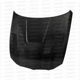 Seibon 07-10 BMW 3 Series 2 dr E92 (Excl M3 & convertible) GTR-style Carbon Fiber Hood | HD0708BMWE922D-GTR