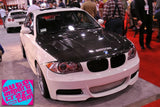 Seibon Seibon  BMW 1 Series (E81/(E82) 2dr/HB GTR-Style Carbon Fiber Hood HD0809BMWE822D-GTR
