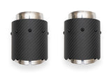 Fabspeed Deluxe Dual Style Tips - Porsche 991.2 Carrera (For PSE) | FS.POR.9912.PSEDLTCF