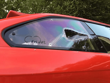 Condor Speed Shop No duct / No duct Polycarbonate Rear Side Window Kit-E36 Coupe E36-QTRWIN-NN