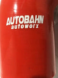 Autobahn Autoworx Red Autobahn Autoworx Coolant Bottle Delete Hose Kit - VW / VR6 / MK3 / Golf / Jetta aut-mk3-003-red