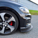 CJM Industries Chassis-Mounted Splitter w/ Air Dam - MK7+ GTI V2
